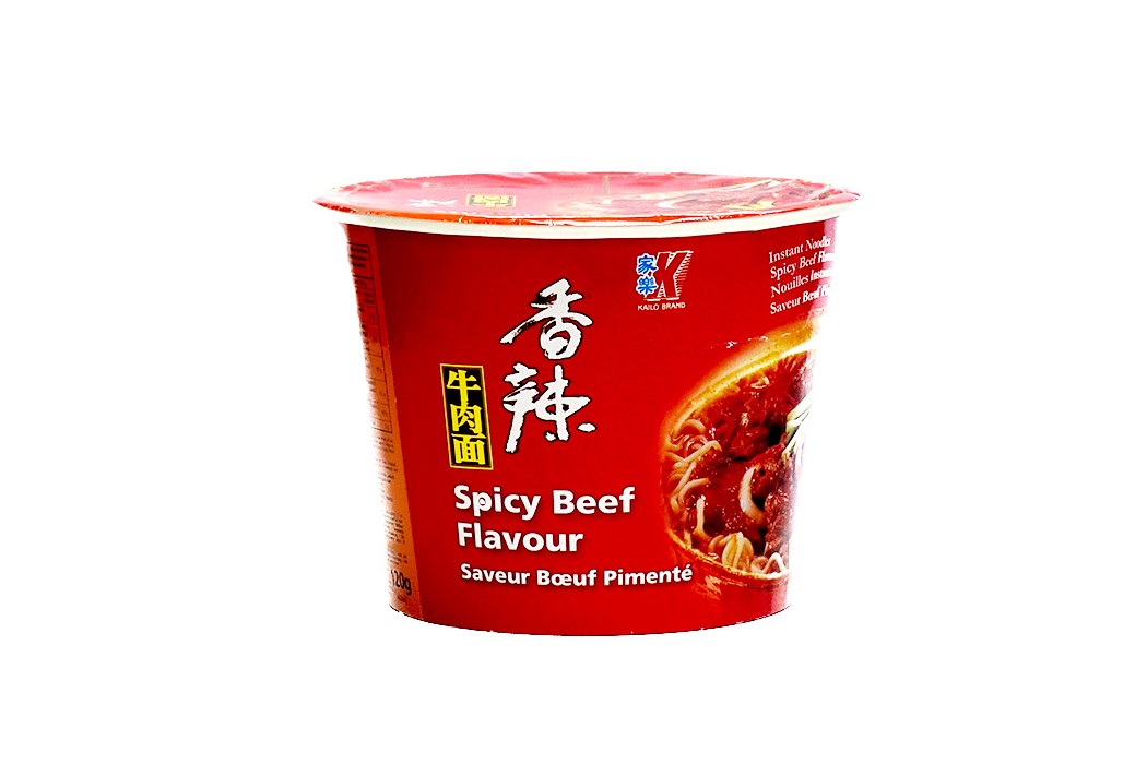 KAILO BRAND Instant Noodles Spicy Beef Flavour 家乐香辣牛肉面120g – Newfeel  Kinabutik