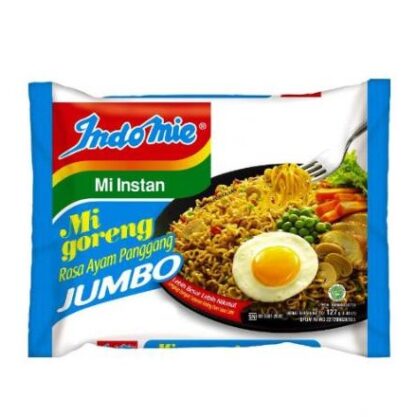 Indomie jumbo chicken flavour fried noodles 128g