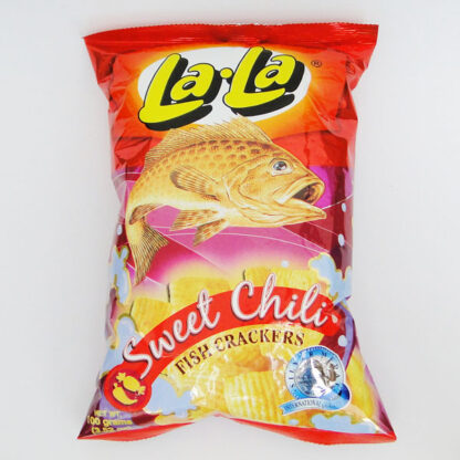 LALA Fish Crackers Sweet & Chili 100g