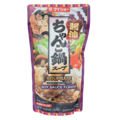 DAISHO Chanko Hot Pot Soup Soy Sauce Flavour, 750ml 日式火锅汤底 酱油味