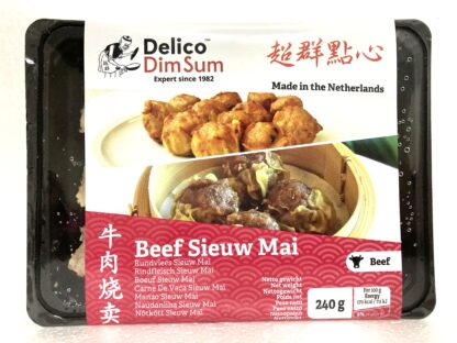 DELICO Dim Sum Beef Sieuw Mai 240g 超群点心牛肉烧麦 240g